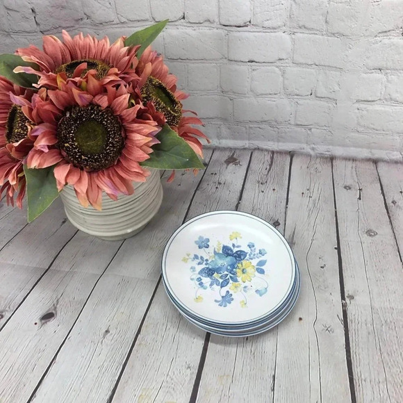 vintage noritake progression good times bread and butter plates cottagecore - Picture 1 of 5